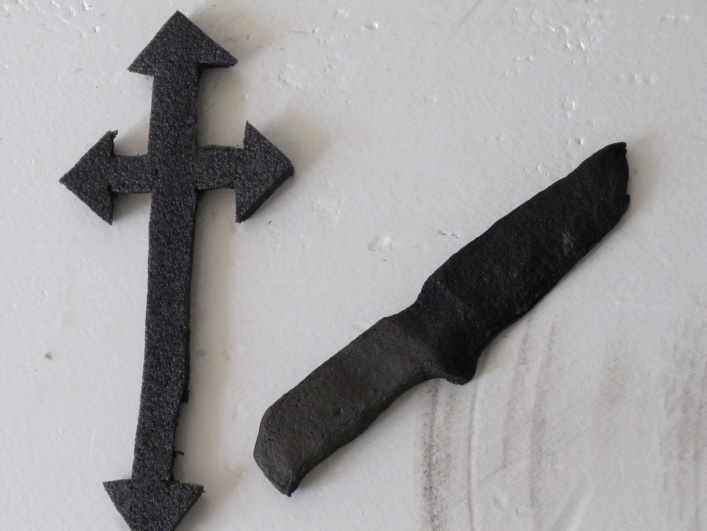 LARP-Wurfkreuz: "Cross 1.0"