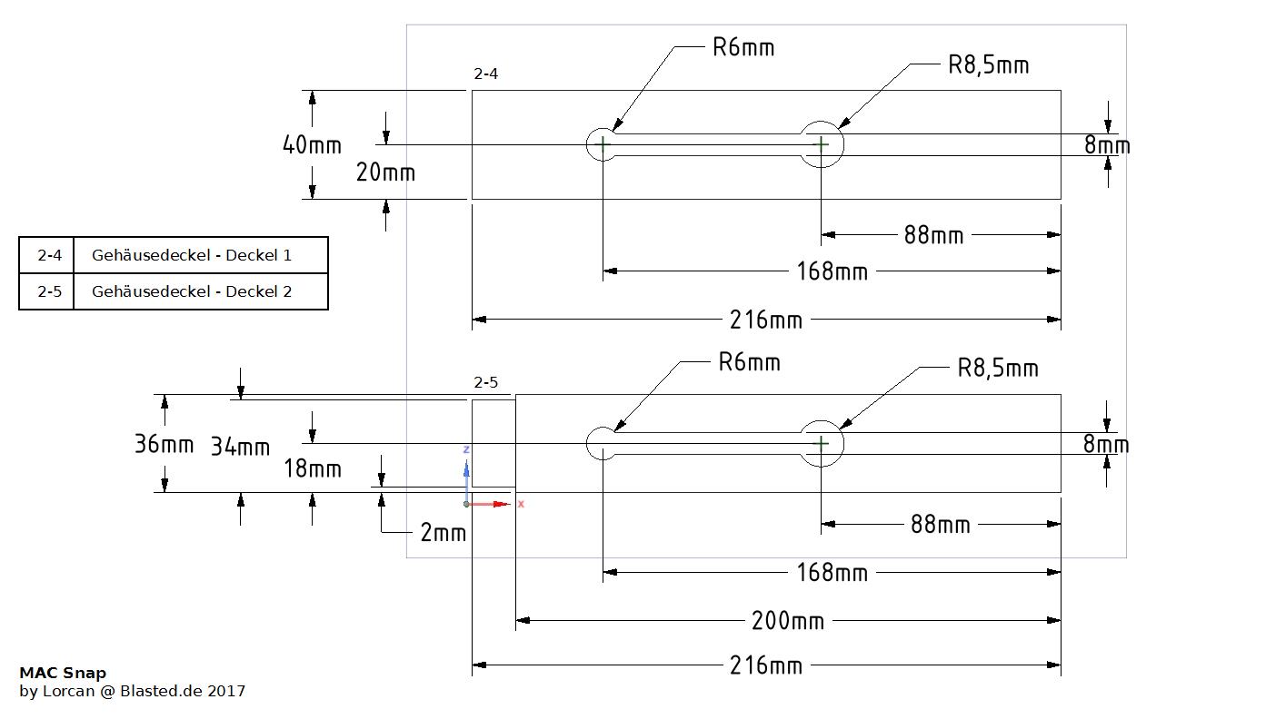 MAC Snap - Deckel - Deckel
