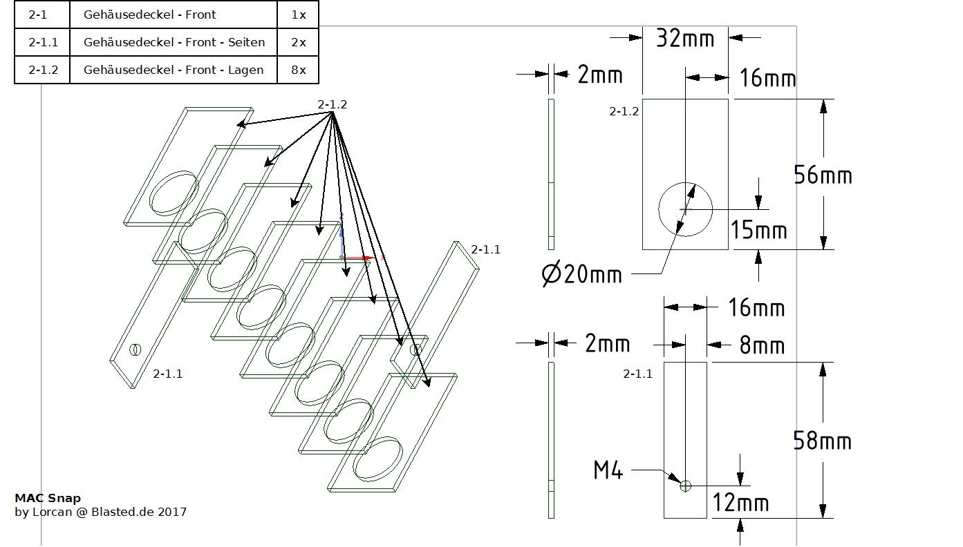 MAC Snap - Frontblock