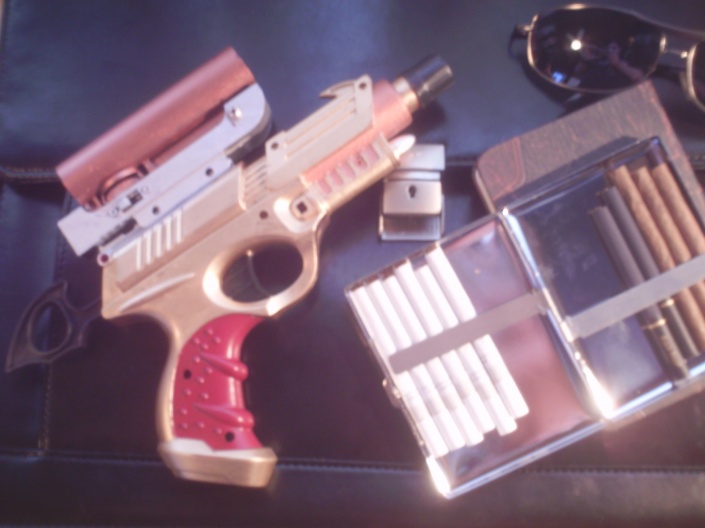 Meine auf edel gemoddete X-Power Blaster 200