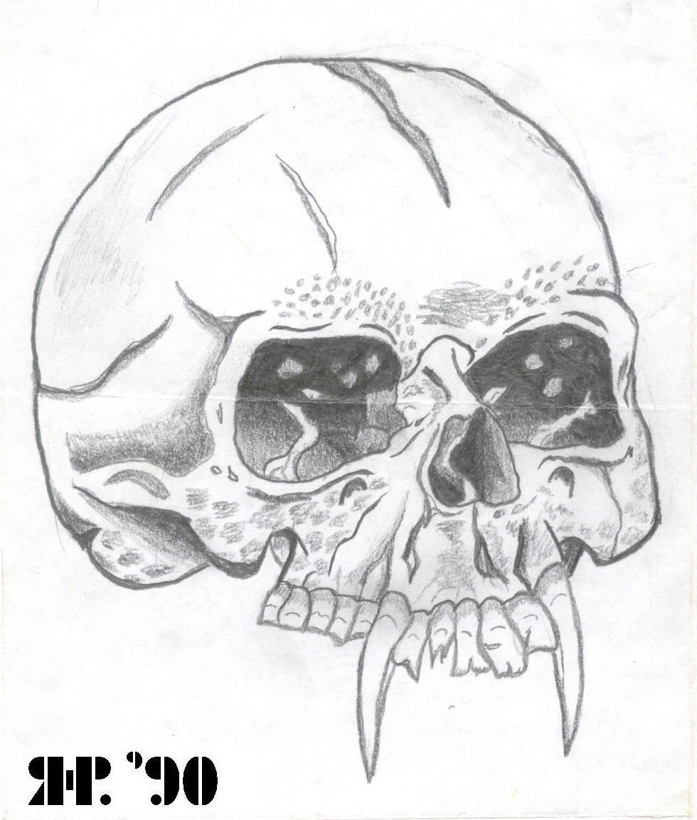 metallica skull rhp