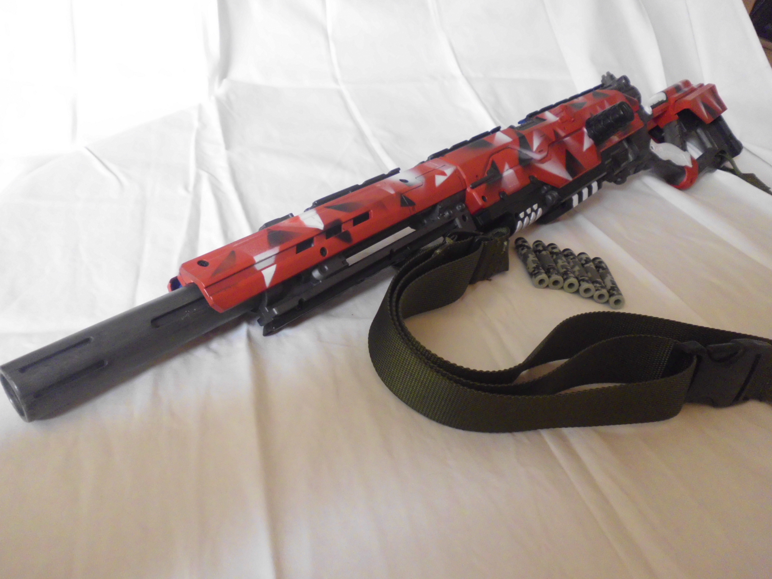 Nerf Longstrike "Hells Bell"
Mit OMW Massacre Kit