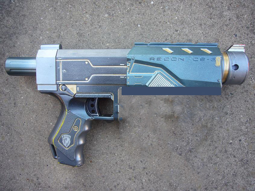 nerf recon custom mod     by eckaaat d32s3lg