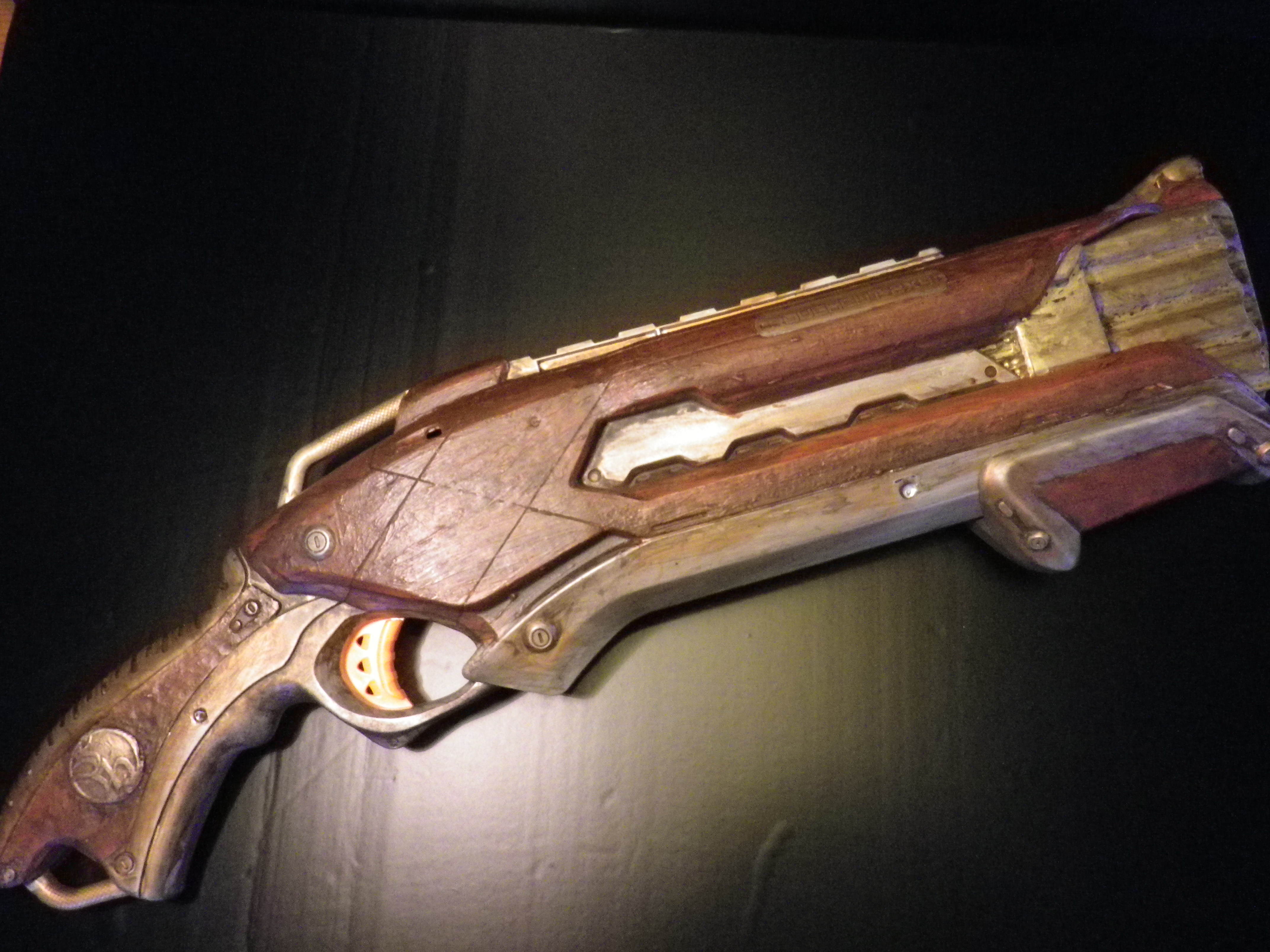 Nur der Abzug ict noch Orange...