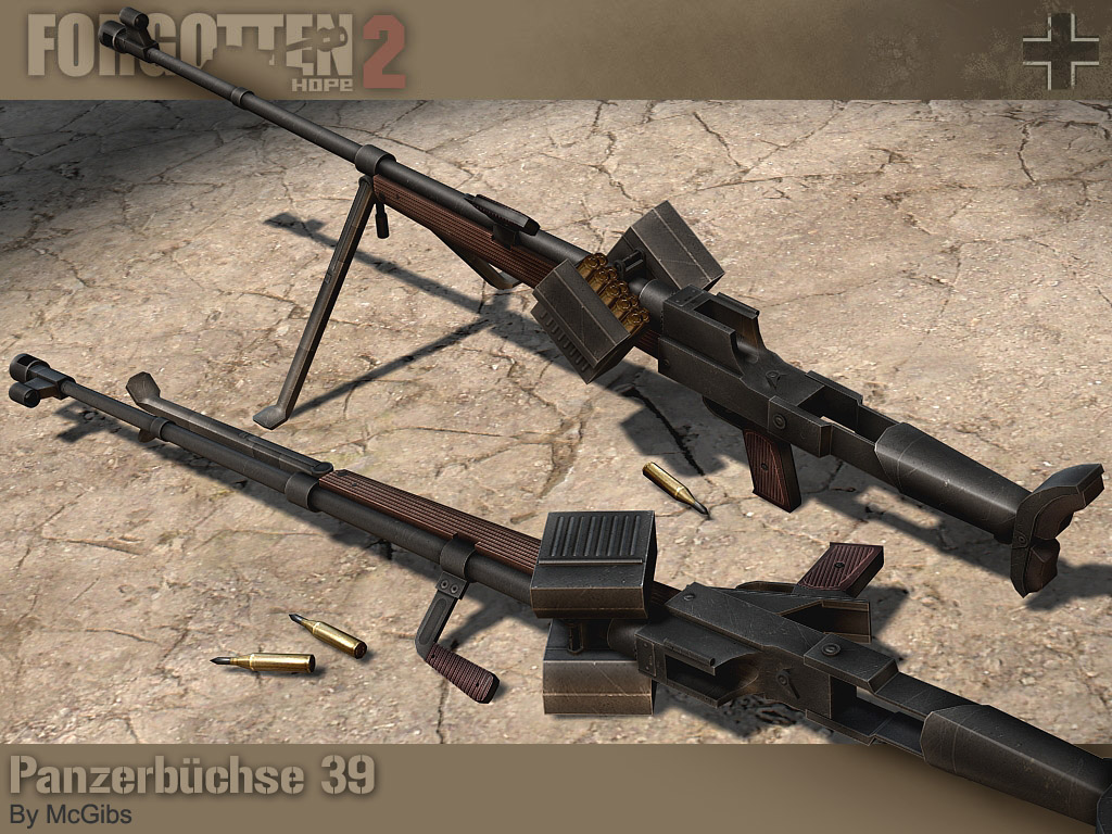 PzB39 Anti Tank Rifle by McGibs