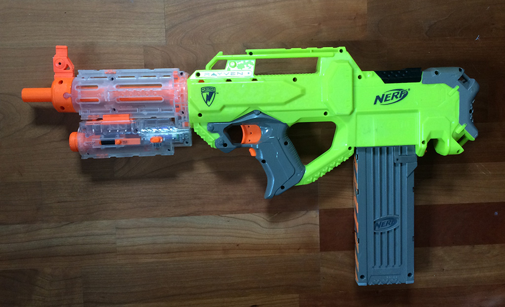 Rayven + verkürzter Reconlauf + Light Beam Unit