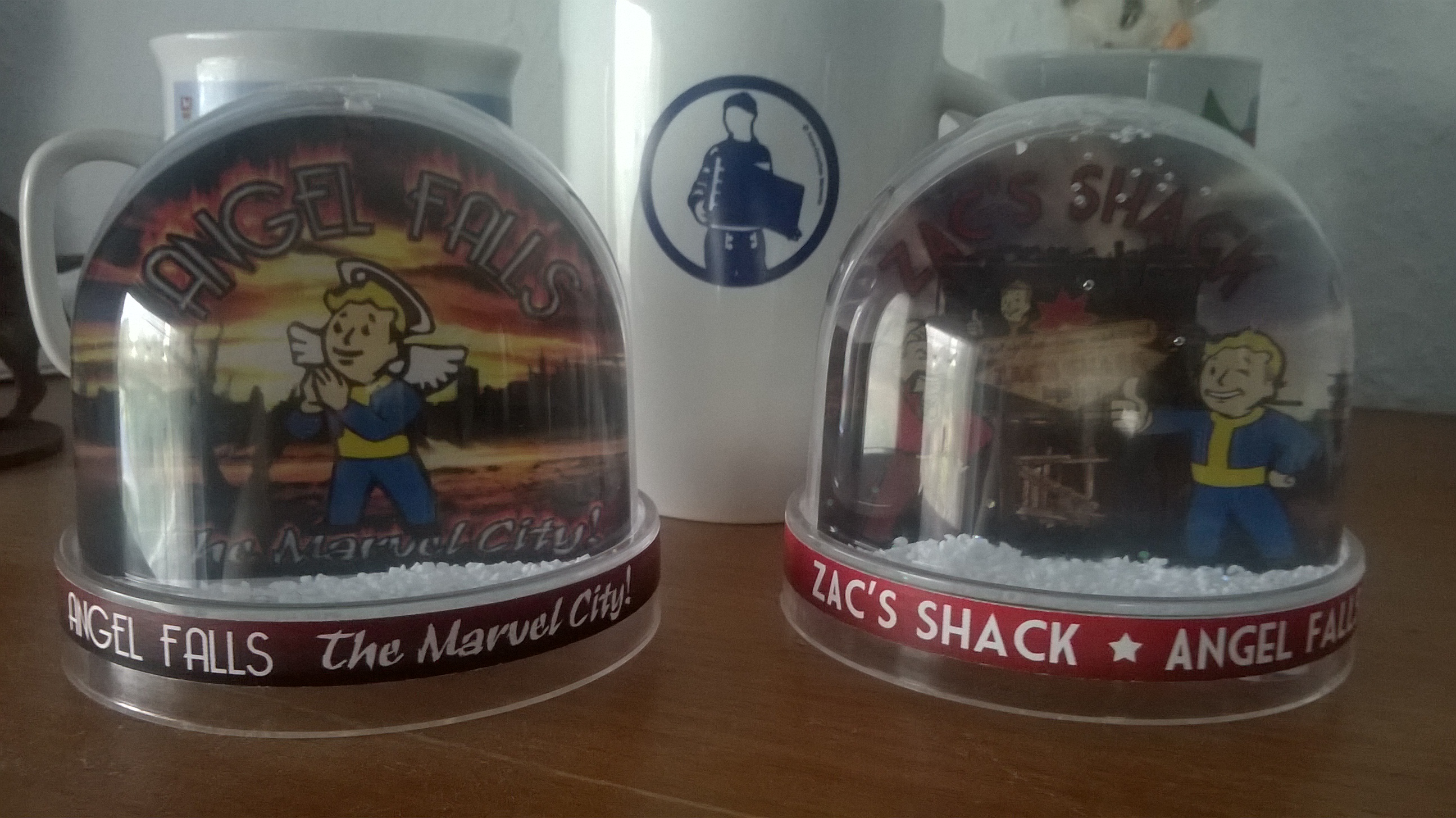 Schneekugel Zac's Shack