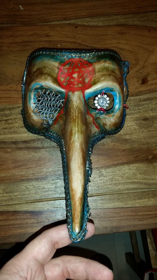 Schultermaske Rüstung