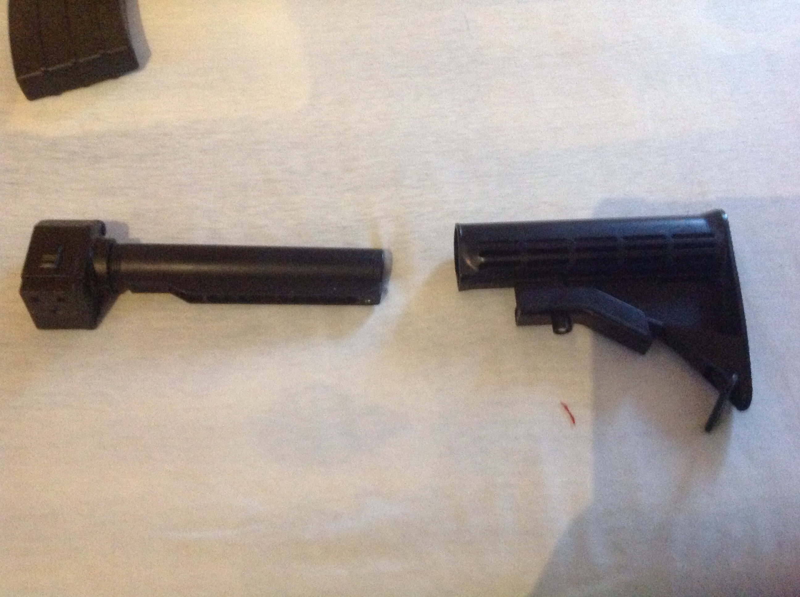 Selbst bau M4 Stock Tube