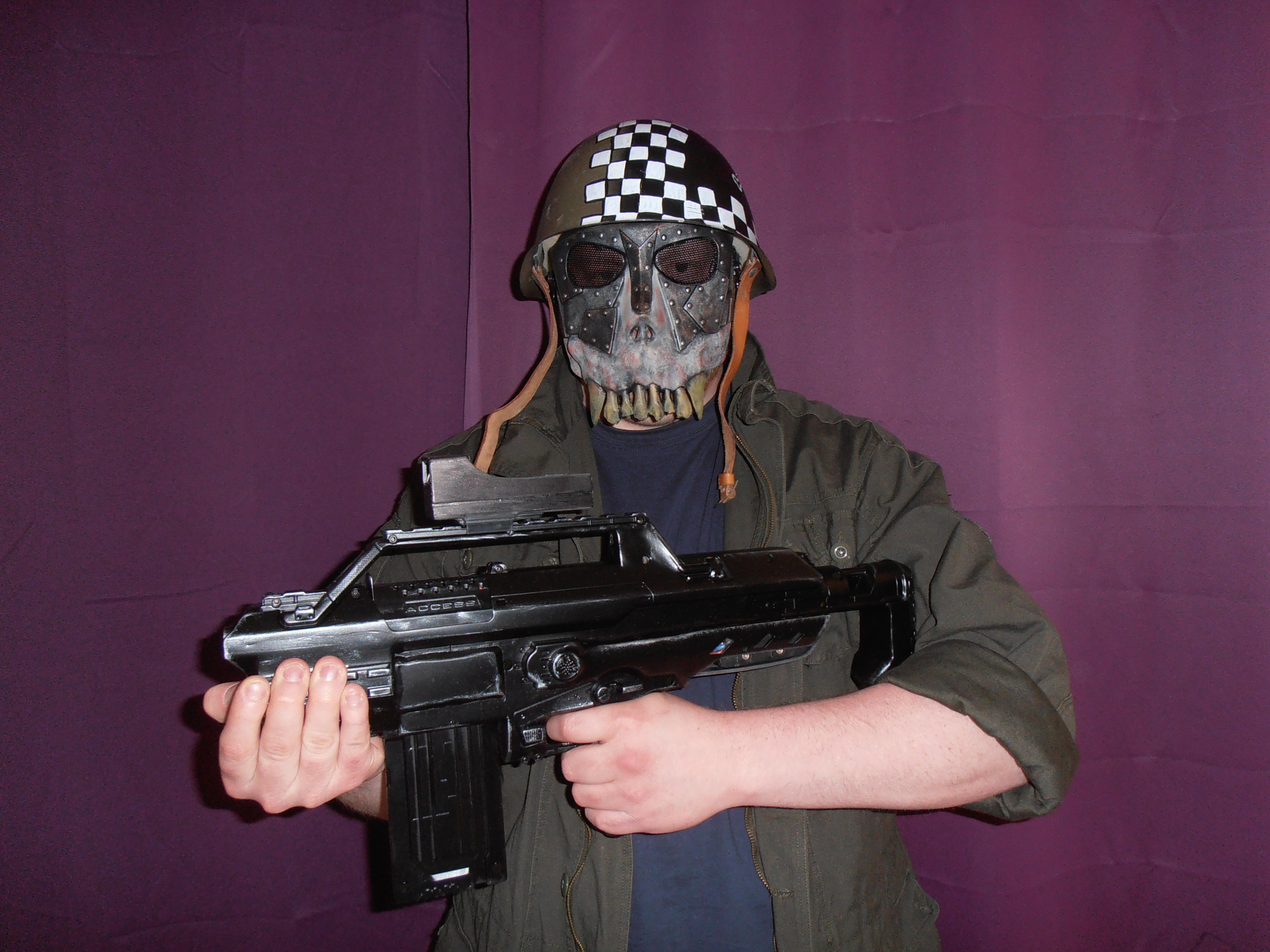 SMG with Mask