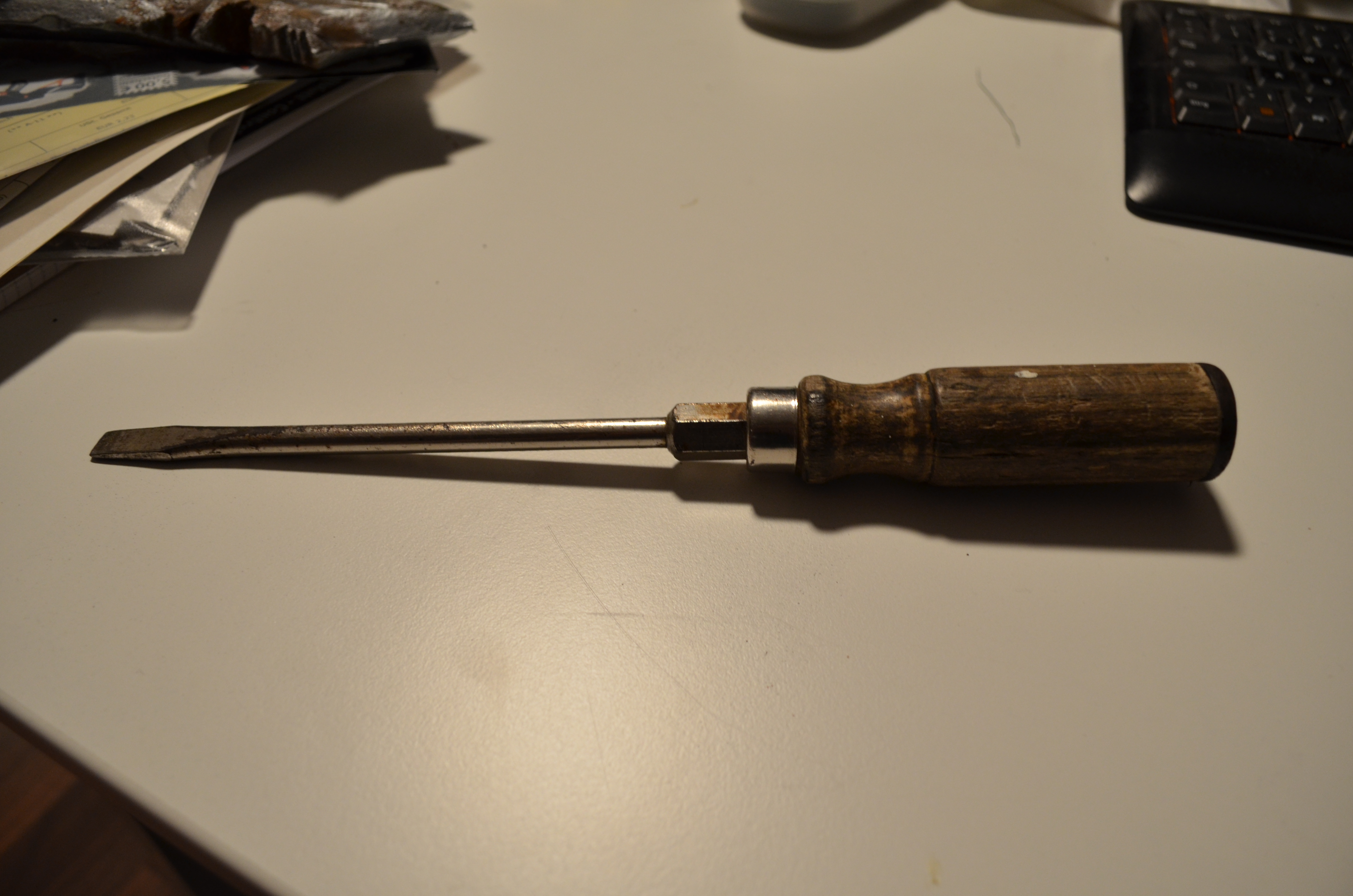 Vorlage für Larp Schraubenzieher Jefe