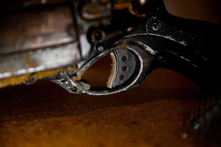 Wildlederabzug. :) Weil's besser iss! :)